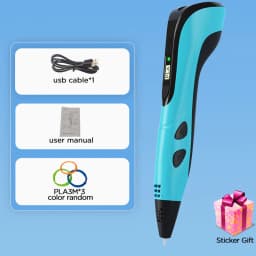 New 3D Pen 3D Printing Pen for Children 1.75mm PLA Filament DIY Drawing Birthday Christmas Gifts for Kids