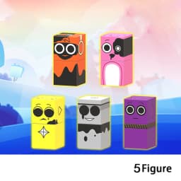 Rhythm Magnetic Cube Box Magnetic Building Blocks Sprunki Set Model Sensory Puzzle Building Children's Educational Toy STEM Gift