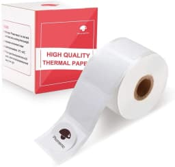 Phomemo Multi-Purpose Square Self-Adhesive Label for Phomemo M110/M200 Label Printer Width 20-50mm Labels/Roll