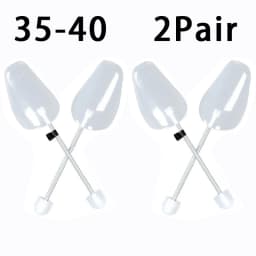 1Pair Spring-loaded Qualitative Shoe Stretcher Anti-deformation Inner Support Shoes Expander Shaping Anti-Wrinkle Shoe Lasts