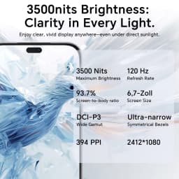EU Version HONOR 400 Lite 5G Smartphone MTK Dimensity 7025-Ultra 108MP Main Camera 5230mAh Battery 6.7inches AMOLED Display