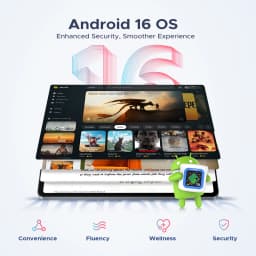 DOOGEE AORLYM P12 Pro Tablet 48GB+256GB Gemini AI 12" 2.4K 120Hz Display 12000mAh Large Battery UNISOC T7300 Widevine L1 4G Dual SIM Android 16 Smart Pad