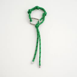 INS Handmade Nylon Rope Keychain DIY Personalized Pendant Rope Key Chain Y2K Korean Style Couple Climbing Rope Bracelet