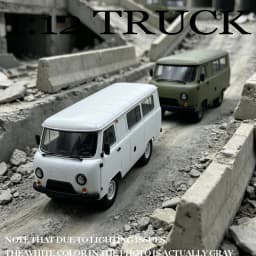 1/12 WPL C104 Rc Car Full Scale Off Road Transport Truck UAZ- -452 Remote Control Vehicle Electric Car Toy Gift Adult Fun
