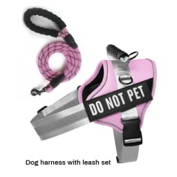 Nylon Reflective Dog Harness Personalized Breathable Dog Harness With ID Name Tag Pet Harness for Small Medium Large Dogs