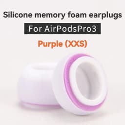 Memory Foam Replacement Eartips for Apple AirPods Pro 3 Soft Sponge Earpads Cap Ear Tips Accessories XXS/XS/S/M/L