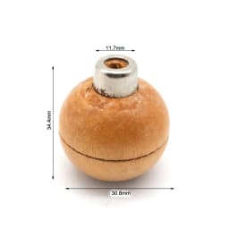 Pear Shape Wood Handle for Jewelers Gravers Beading Tool Holder Jewelry Engraving Sleeves