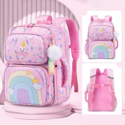 Cute Backpack For Primary School Student Stylish Portable Versatile Bag Breathable Preschool Books Bag Back To School Gift Girls