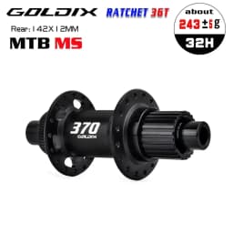 GOLDIX M370 32H Boost MTB Hub 36T Ratchet Center Lock Disc Brake Sealed Bearings HG XD MS 10-12 Speed Front Rear MTB Bicycle Hub