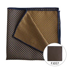 Pocket Square Silk Jacquard Woven Red Orange Handkerchief Fashion Men Suit Pocket Hanly Wedding Business Party Suit Set Handker
