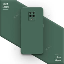 Luxury Original Liquid Silicone Matte Case for Xiaomi Redmi Note 9 Pro Max 9S 9T Note9pro Cute Camera Protective Thin Back Cover