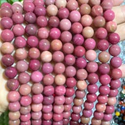 6 8 10MM Natural Stone Jade Chalcedony Round Multicolors Loose Beads For Jewelry Making Diy Charm Bracelets Necklace Accessories