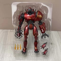 Figure Pacific Rim Figure LED Red Tramp Japanese Mecha Gipsy Danger Obsidian Fury The Eureka Raiders Armour Room Decor Gift
