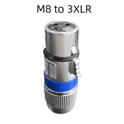 Telescopic Linear Actuator End Quick Connector M6 M8 to 3XLR Connector Adapter Suction Cup Linear Motor Attachments Parts
