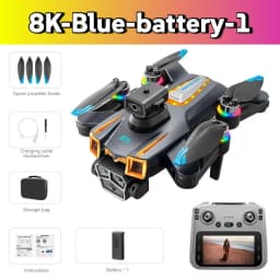 Genuine Drone A19 Pro 8K Professional HD Dual Camera Photography Brushless Foldable Quadcopter 5G GPS RC Distance Drones Toys