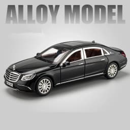 1:24 E-Class E300 L Alloy Car Model Diecasts Metal Toy Vehicles Car Model Simulation Sound and Light Collection Childrens Gifts