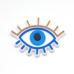 Evil Eye Shoe Charms for Crocs Accessories Kids Clogs Badge Women Party Jeans Pins Gifts Decorations Buckle Shoes Accessories