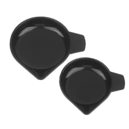 New 1 Set Weighing Powder Pans Scale Pan For Weigh Liquid Powder Gems Gemstone Weighing Pan