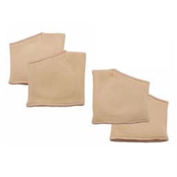 2pcs Silicone Metatarsal Sleeve Pads Half Toe Bunion Sole Forefoot Gel Pads Cushion Half Sock Prevent Calluses Blisters Insoles