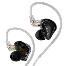 KZ ZSX Pro 5BA+1DD Hybrid Drive 10mm Dynamic Drive Unit Earphones, HIFI Music Earbuds Sport Game Headsets ZSXPRO