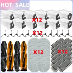 Fit For Dreame Matrix10 Ultra/ Matrix10 Pro/L60 Ultra PE/ X50 Master/ X50s Pro Master/ L40s Pro Ultra Brush Filter Mop Cloth Bag