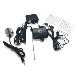 Water Pipe Leak Detector Sensor Water Pipe Tube Leakage Monitor Tester Kit with Dual Probes Earphone High Sensitivity Locator