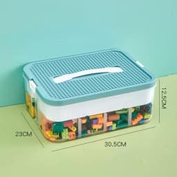 Plastic Storage Box For Lego Children Jigsaw Puzzle Building Block Container Classification Part Sort Box Kidroom Toy Organizer