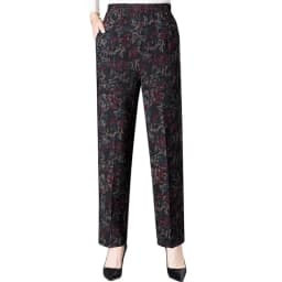 Extra Large Size 9XL Middle-aged Women Pants New Autumn Elastic High Waist Casual Trousers Winter Velvet Female Straight Pants