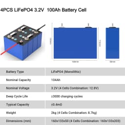 280AH Ebike 48V 40AH Battery Rechargeable Lithium Ion Batteri Phosphate Cell 12V 24V 48V Solar Cell Suitable for Boat Golf Cart