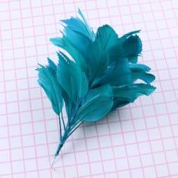 10-12inch Multicolor Turkey Goose Feather Flower Triangle Tipped Coque Free Bendable Feather Plumas Crafts DIY Lady Headdress