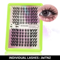 DINGSEN DIY Lash Clusters Thick Segmented Eyelash Extension 60D 80D 100D MIX Lashes Extension Cluster Lashes Individual Lashes