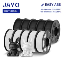 JAYO ASA / ABS Filament 1.75mm 1KG/Roll Low Temteratue Easy ABS 3D Printer Filament High Toughness 3D Printer Filament