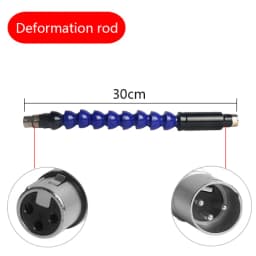 Reciprocating Linear Motor Parts M6 Suction Cup Adapter 3XLR Extension Rod for Telescopic Linear Actuator Attachment Holder