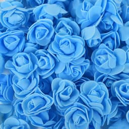50/100/200Pcs 3.5cm PE Foam Rose Head Artificial Flower For Wedding Birthday Party Home Decor DIY Bear Rose Valentines Day Gifts