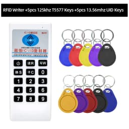 Handheld 125Khz 13.56MHZ Copier Duplicator Cloner RFID NFC IC Card Reader & Writer Access Control Card Tag Duplicator