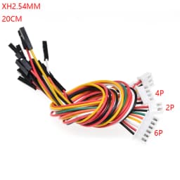 5PCS 1.0 1.25 1.5 2.0 2.54 SH/JST/ZH/PH/XH 1.0MM 1.25MM 2.0MM 2.54MM Female Plug Connector To Dupont Line/Wire 1P Cable 2/3/4Pin