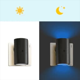 LED Night Lights Plug Into Wall Plug in Night Light with 3 Light Modes Dusk to Dawn Dimmable Night Light for Hallway Bathroom