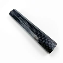 1pc Carbon Fiber + C-Tek Resin Octagonal Knife Handle for DIY Semi-finished Damascus Knife Handle Material Kitchen Knife Handle