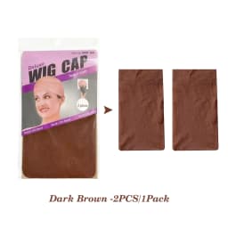 2/6/12pcWig Caps Hair Nets Weave Hairnets Stocking Wig Caps Stretch Mesh Caps Stocking Caps for Making Wigs Free Size