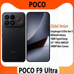 POCO F9 Ultra Global Version Smartphone Snapdragon 8 Elite Gen 5 8050mAh battery 200MP 6.9" 185Hz AMOLED display