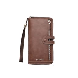 New Men's Long Wallet, Zipper, Multi-card Position Clutch Bag, Casual Large-capacity Mobile Phone Wallet, Change Bag
