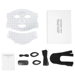 7 Color LED Face Mask with Neck Wireless Portable Red Light Therapy for Anti-Aging, Wrinkles, Skin Rejuvenation, Home Use