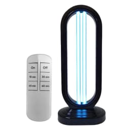 UVC Light Sanitizer with Remote Control 3-Speed Timing Ultraviolet 110V/220V UV Light Sanitizer Home Room Disinfection Device
