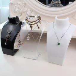 1pcs Mannequin Bust Jewelry Display Rack Necklace Display Holder Jewelry Organizer For Ear Stud/Earrings Stand Necklace Chain