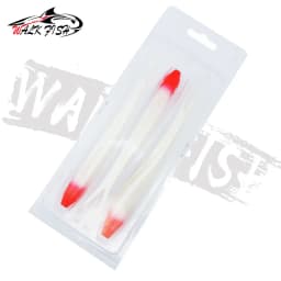 WALK FISH 3pcs Drop Shotting Soft Bait Fishing Lure 170mm 15.5g V-shape Split Tail Swimbait Worm Freshwater Fishing Tackle lure