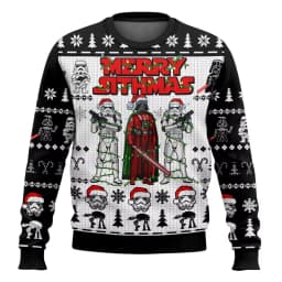Star Wars Darth Vader White Pattern Xmas Gifts Sweater Holiday Gift 2026 New Men's Fashion Casual Women's Couple Hoodie