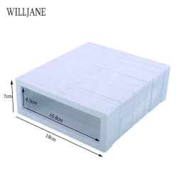 3D Floating PE Film Jewelry Display Frame Stand Holder Box 10/Unit Portable Brooch Coin Medal Suspension Storage Collection Case