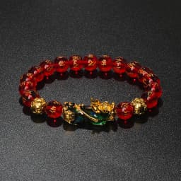 Color Changed Feng Shui Pi Xiu Bracelets Men Nature Stone Lucky Amulet Charm Beaded Bracelets Women Pi Yao Brave Wealth Jewelry