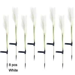 1~8PCS LED Solar Garden Lamp Waterproof Reed Light Outdoor Lawn Yard Garden Christmas Decoration Light Decor Solar Power Lights