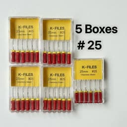 6PCS Multi-Size Stainless Steel Hand 25MM Files Set Precision Tools